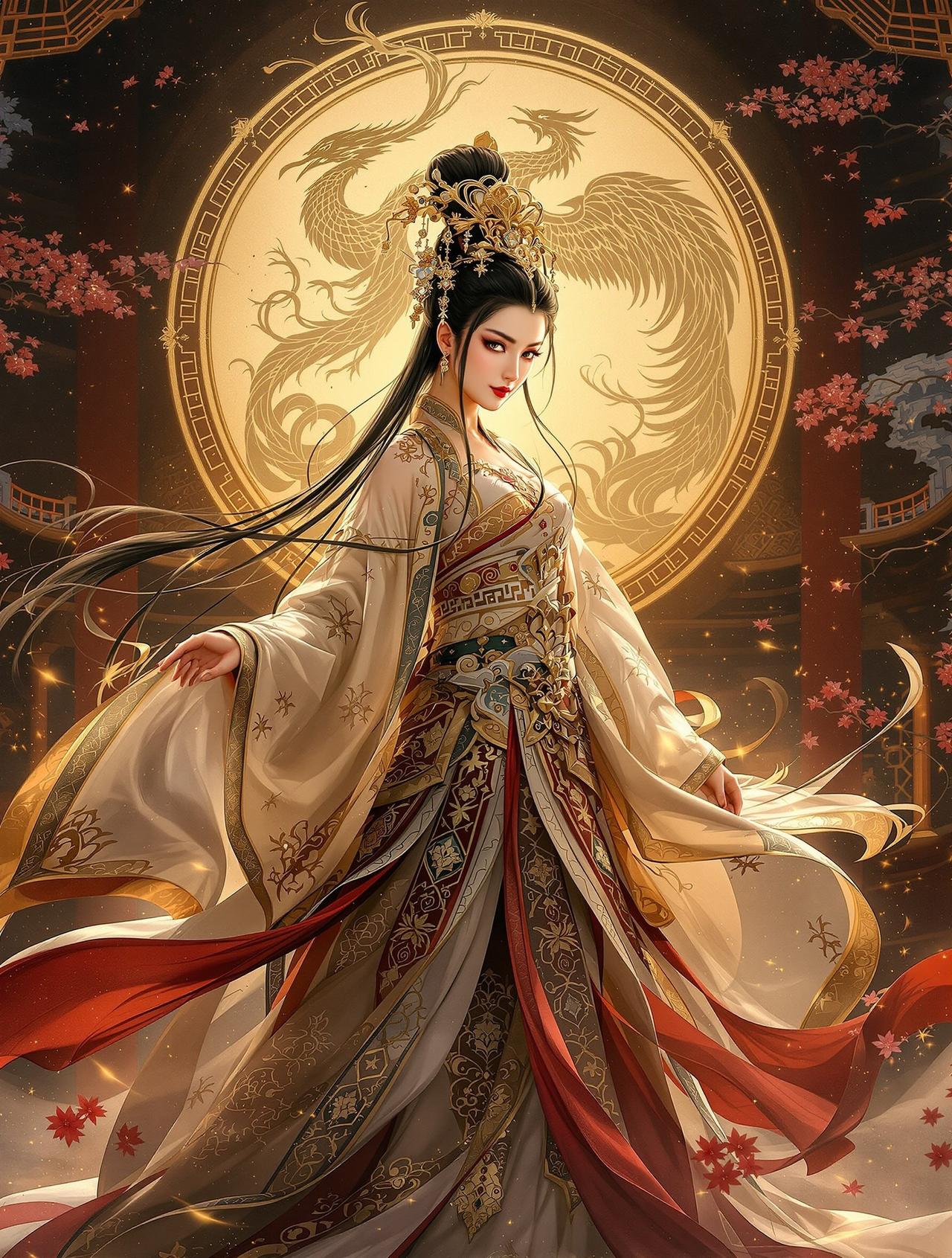 快手短剧平台 - 凤鸣九天，古装玄幻题材短剧，凤凰神女转世为人间公主，在宫廷权谋与天命轮回中，她以智慧和勇气守护家国，谱写一曲九天之歌。